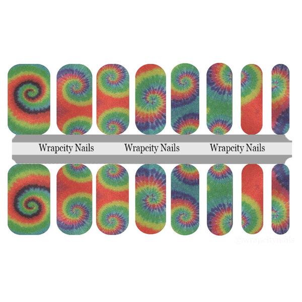 Hippie Trip Nail Wrap