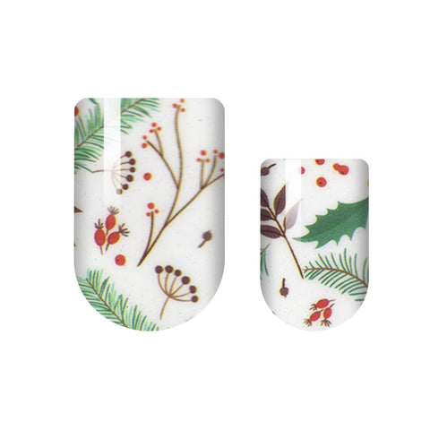 Holly Firs Nail Wrap