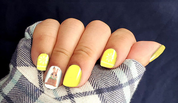 Honey Bunny Nail Wrap