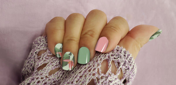 Island Time Nail Wrap