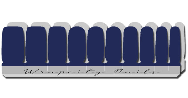 It's All Navy From Here Deluxe Nail Wrap