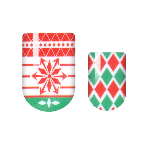 Jingle Jammies Nail Wrap