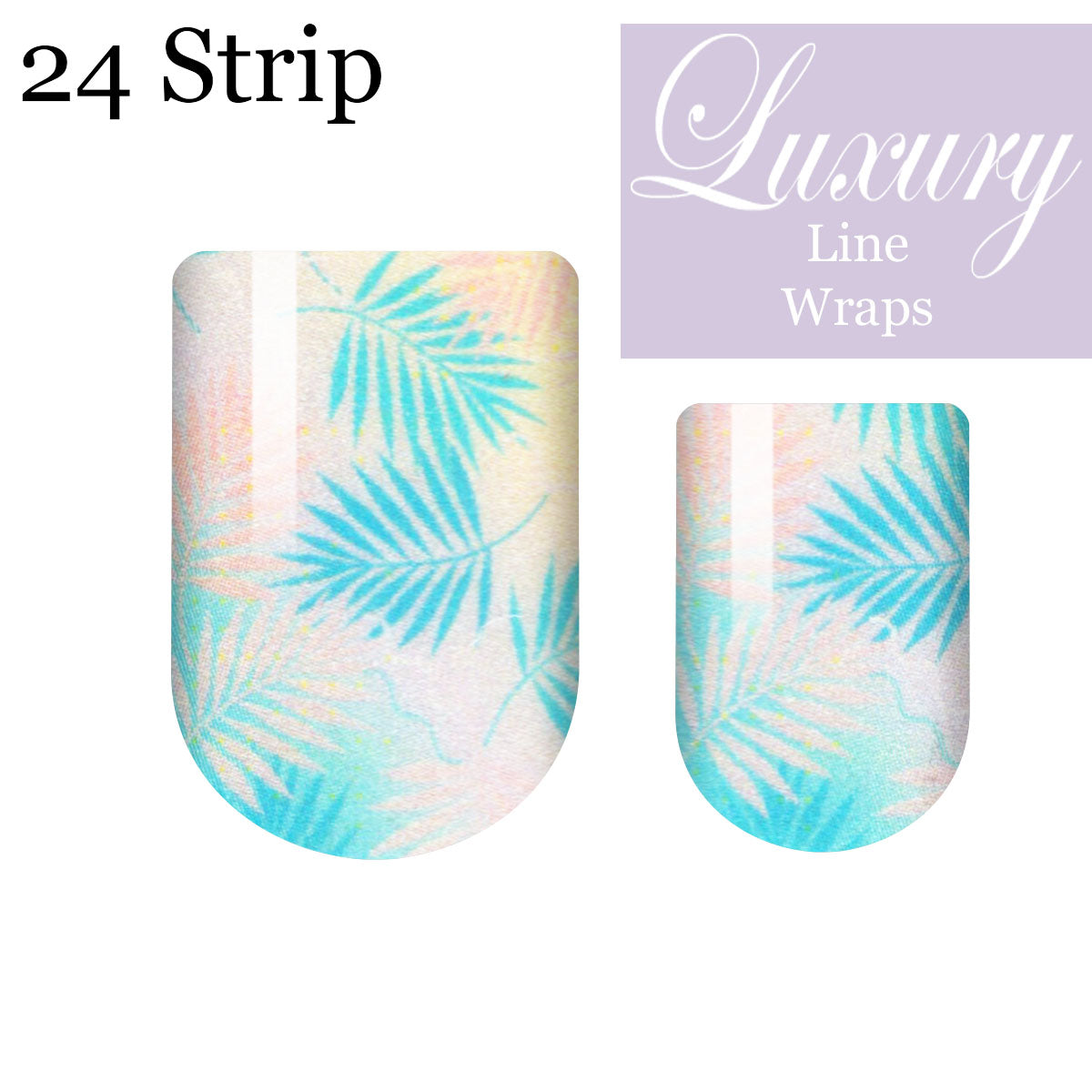 Keep Calm And Palm On Luxury Nail Wrap