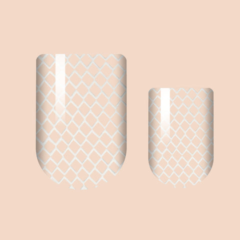 Lattice Love Nail Wrap