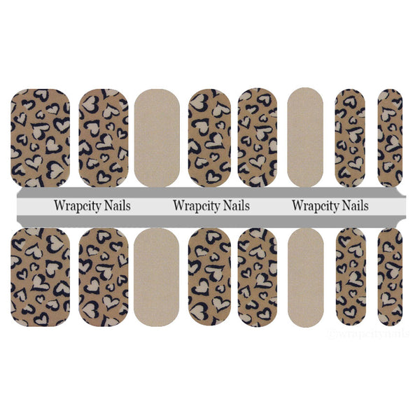 Leopard Is My Love Language Nail Wrap