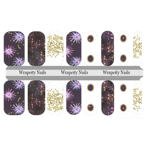 Let The Sparks Fly Nail Wrap