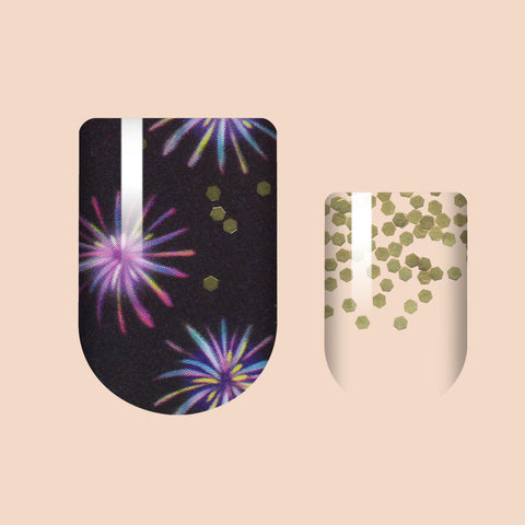 Let The Sparks Fly Nail Wrap