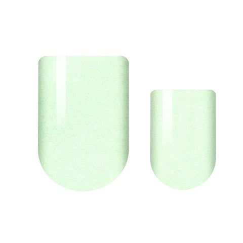 Lime Luster Nail Wrap