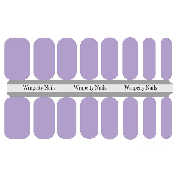 Logo Lavender Nail Wrap