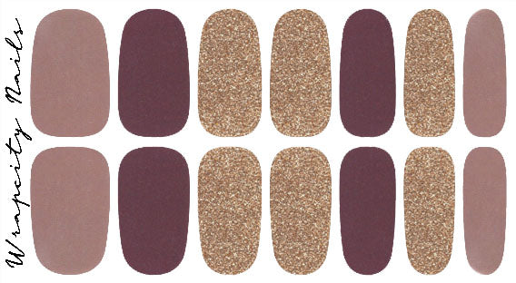 Lucious Savour Nail Wrap