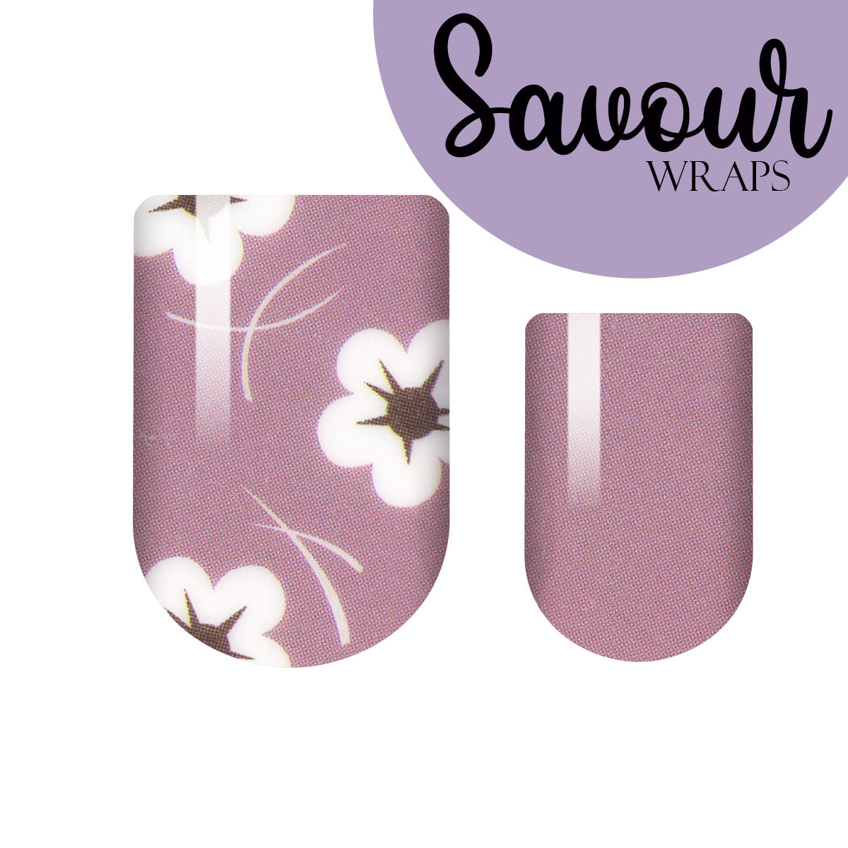 Maui Mauve Savour Nail Wrap