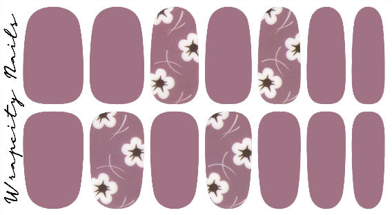 Maui Mauve Savour Nail Wrap