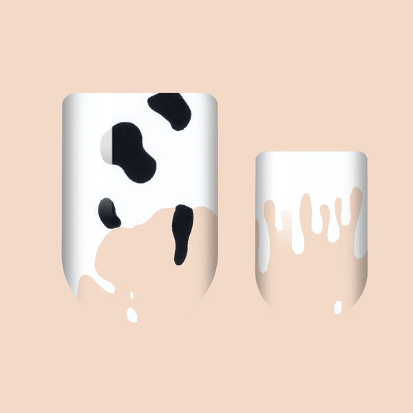 Spilled Milk Nail Wrap