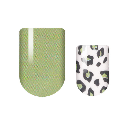 Moss Leopard Nail Wrap