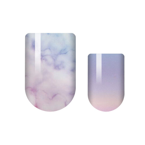 Muted Marble Nail Wrap