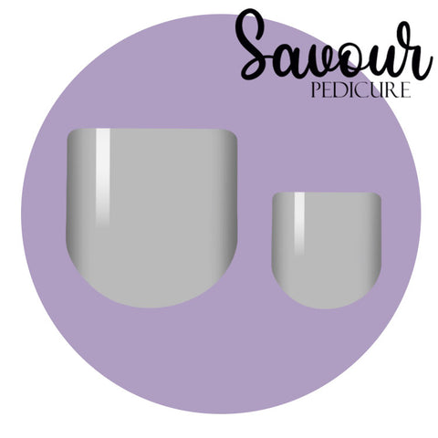 Nickel Savour Pedi Nail Wrap