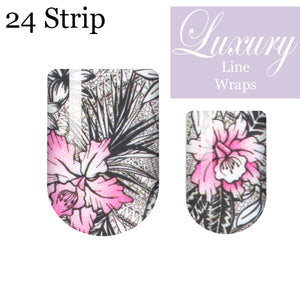 Orchidaceae Luxury Nail Wrap