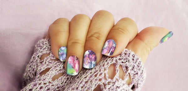 Paint Me In Paradise Deluxe Nail Wrap