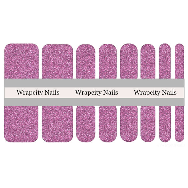 Party Pink Pedi Nail Wrap