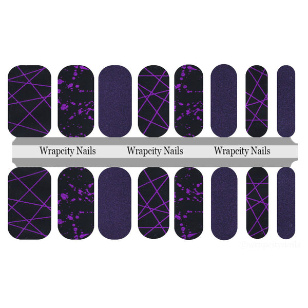 Passion For Purple Nail Wrap