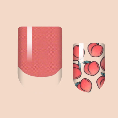 Peachy Keen Nail Wrap