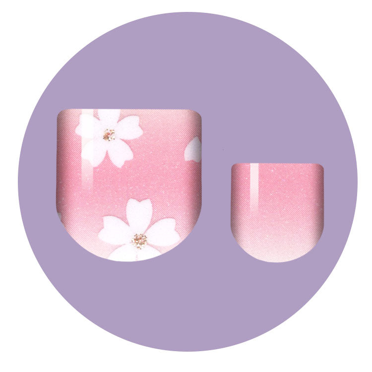 Petal Pink Pedi Nail Wrap