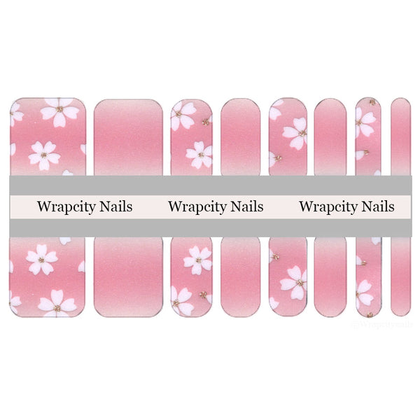 Petal Pink Pedi Nail Wrap