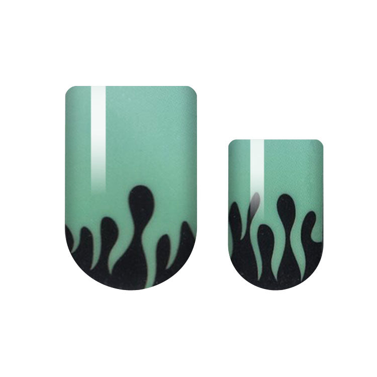 Phantom Flames Nail Wrap