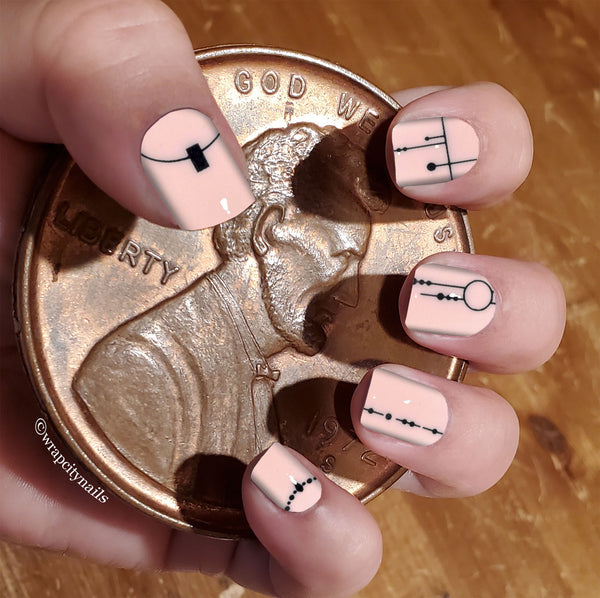 Pink On Point Nail Wrap