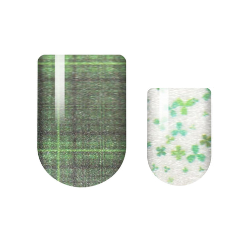 Plaid About Shamrock Nail Wrap