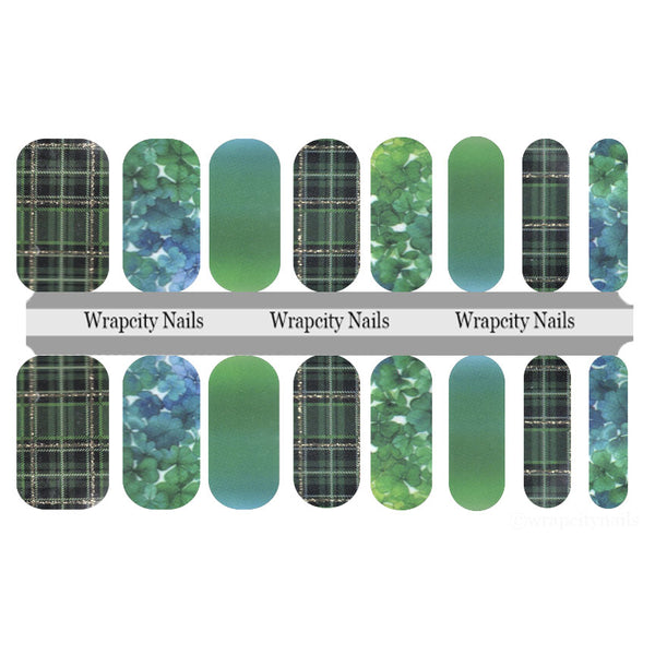 Plaid Patty Nail Wrap