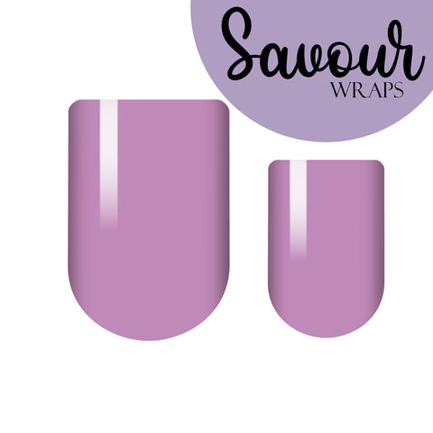 Plum Savour Nail Wrap