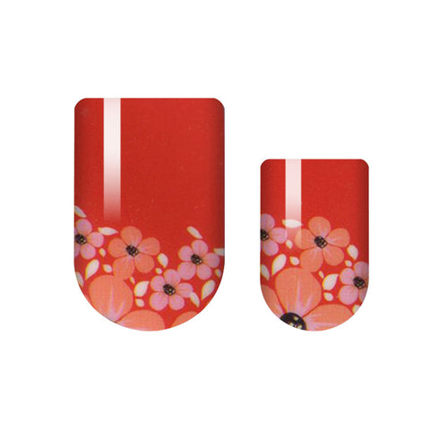 Poison Poppies Nail Wrap