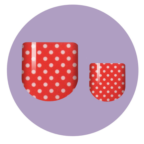 Polka Pedi Nail Wrap