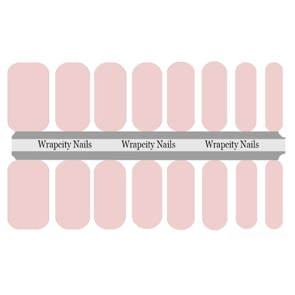 Powder Pink Nail Wrap