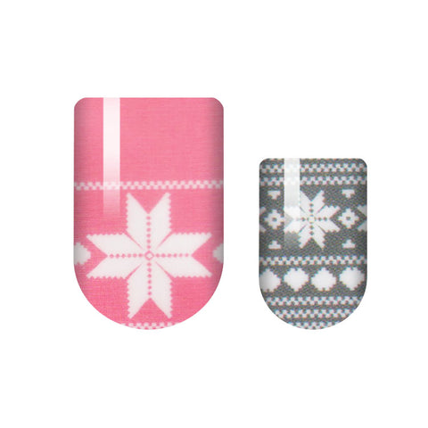 Preppy Poinsettia Nail Wrap