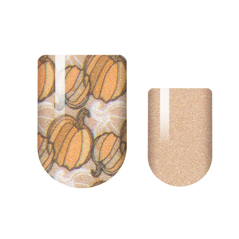 Pumpkin Patch Nail Wrap