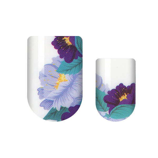 Purple Himalayan Poppy Nail Wrap