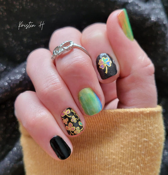 Rainbow Riches Nail Wrap