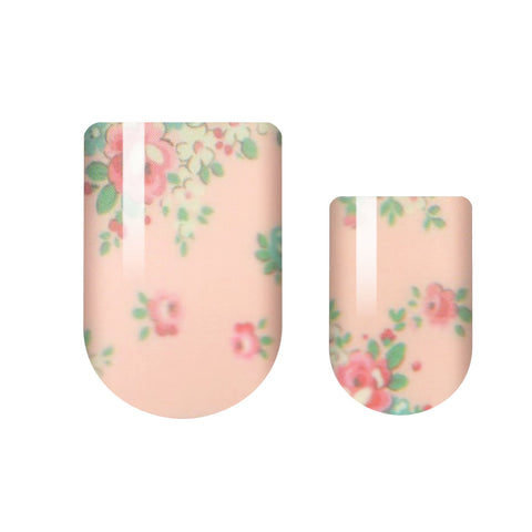 Rosebud Bonnett Nail Wrap