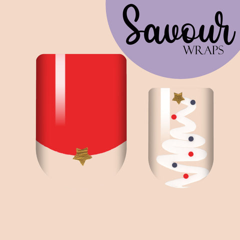 Rudolph Red Savour Nail Wrap