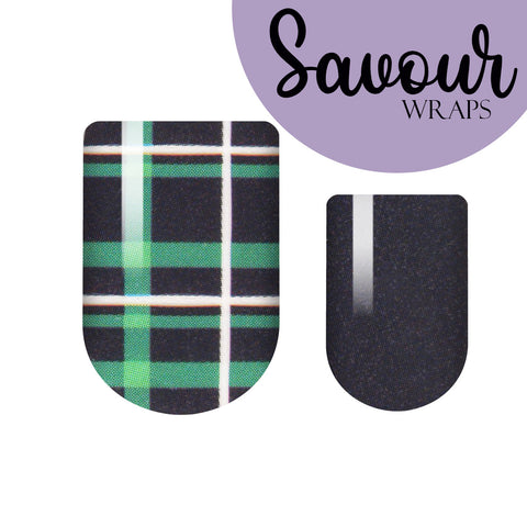 Scottish Kilt Savour Nail Wrap