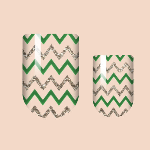 Shamrock Chevies Nail Wrap