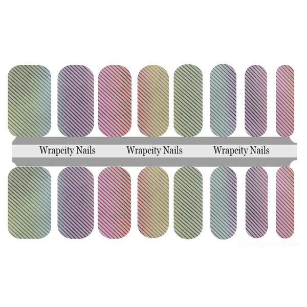 Shifty Shades Nail Wrap