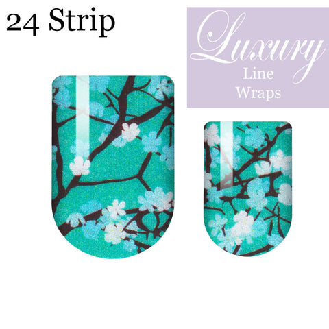 Silk Sakura Luxury Nail Wrap