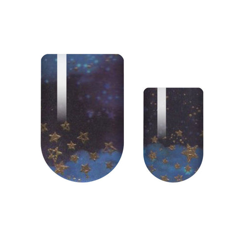 Starry Night's Sky Nail Wrap