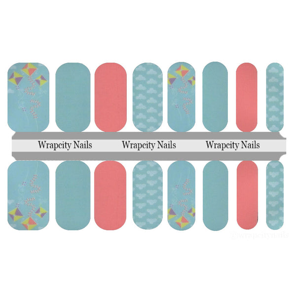 Summer Skies Nail Wrap