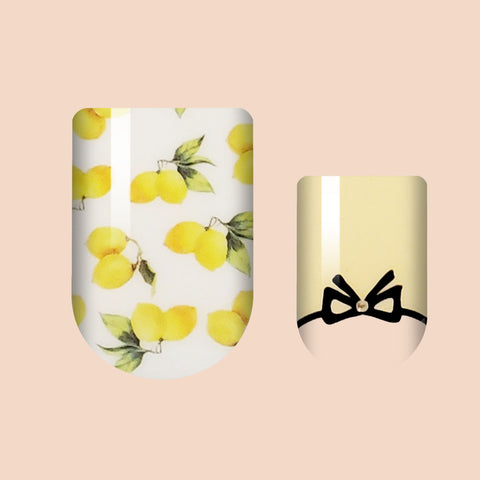 Sweet As Lemonade Nail Wrap