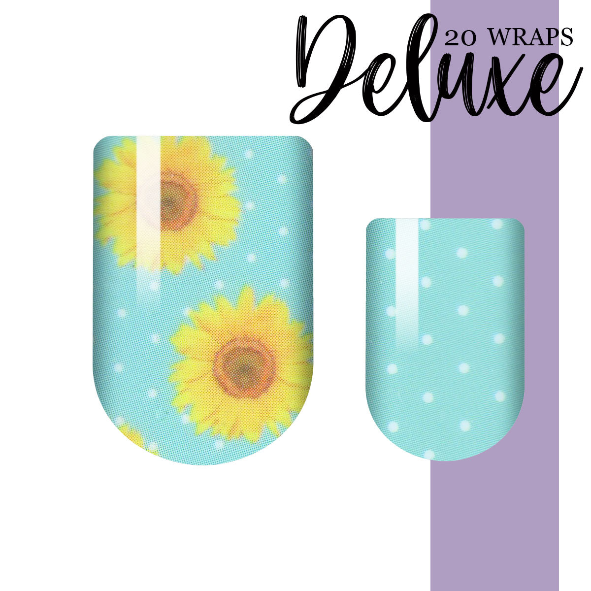 Sweet Scent Of Summer Deluxe Nail Wrap