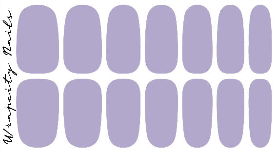 Ube Savour Nail Wrap